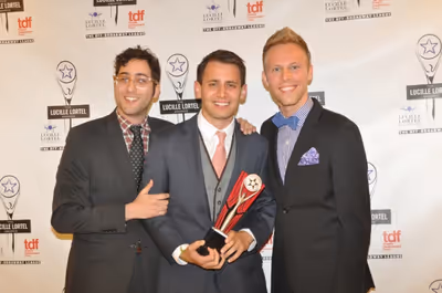 Peter Duchan, Benji Pasek and Justin Paul Photo