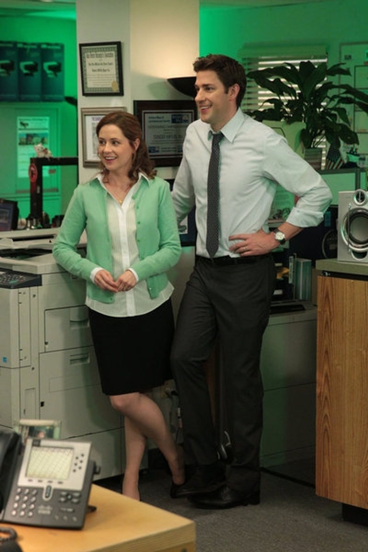 Jenna Fischer, John Krasinski