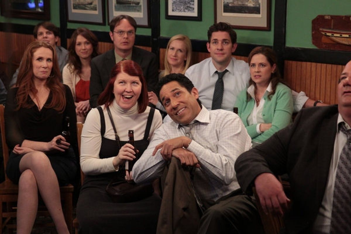 Catherine Tate, Jake Lacy, Ellie Kemper, Rainn Wilson, Kate Flannery, Angela Kinsey, Oscar Nunez