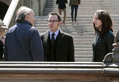 Peter Friedman, Michael Emerson, Amy Acker
 Photo