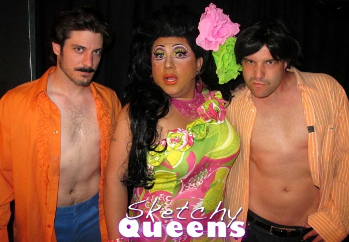 Photo Flash: First Look at SKETCHY QUEENS Kay Sedia and Reba Areba at Cavern Club  Image