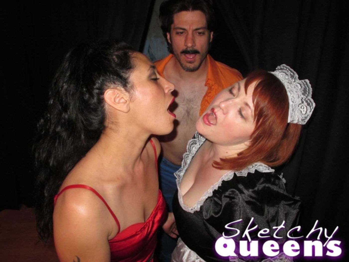 Photo Flash: First Look at SKETCHY QUEENS Kay Sedia and Reba Areba at Cavern Club  Image