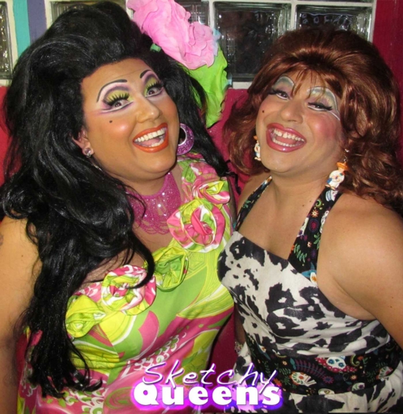 Photo Flash: First Look at SKETCHY QUEENS Kay Sedia and Reba Areba at Cavern Club  Image