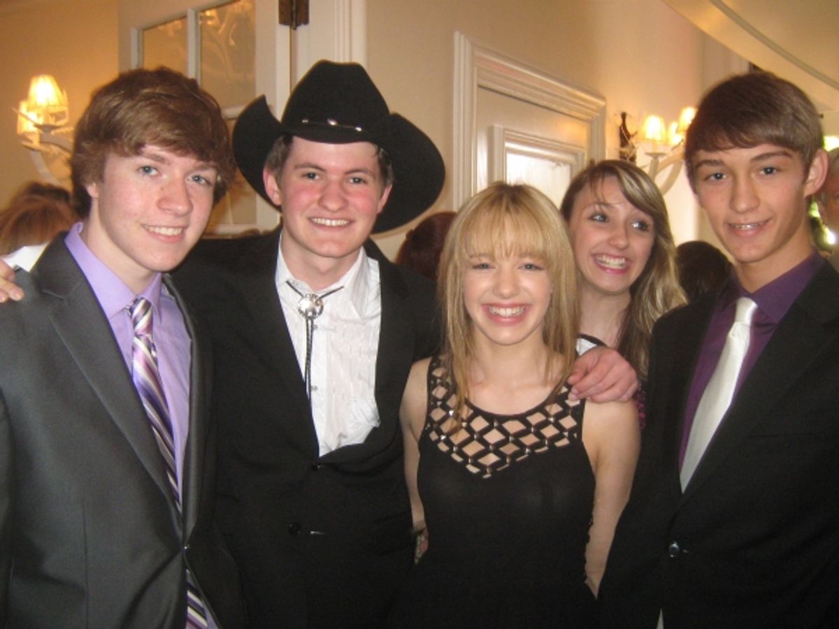 Sadie Calvano ('Kickin' It') with the musicians of Jetset Getset. Left to right: Paul Kelley, Jason Owens, Sadie Calvano, Gillian Bowman and Justen Jette. at 