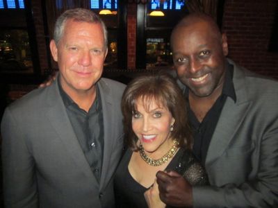 left to right: John Sloman, Joan Ryan, Michael Shepperd Photo