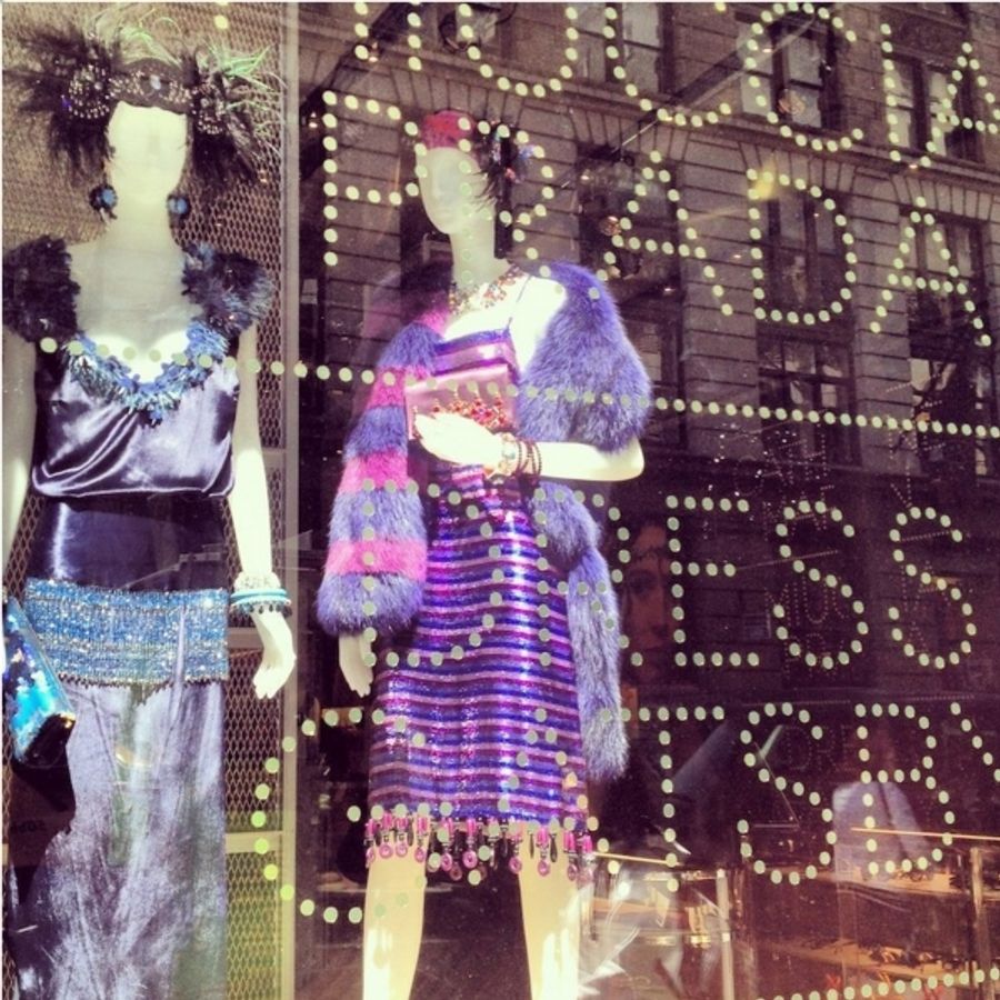 Photo Coverage: Ooo and Ahh Over Great Gatsby Costumes in Soho Image