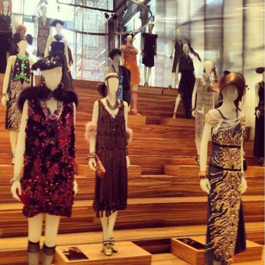 Photo Coverage: Ooo and Ahh Over Great Gatsby Costumes in Soho Image