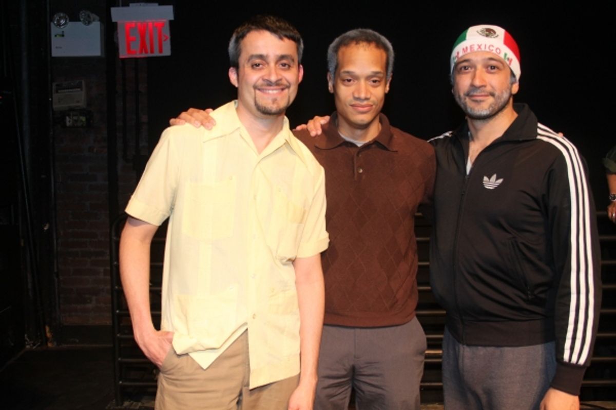 Javier E. Gomez, Michael Gomez and Luis Alberto Gonzalez at 