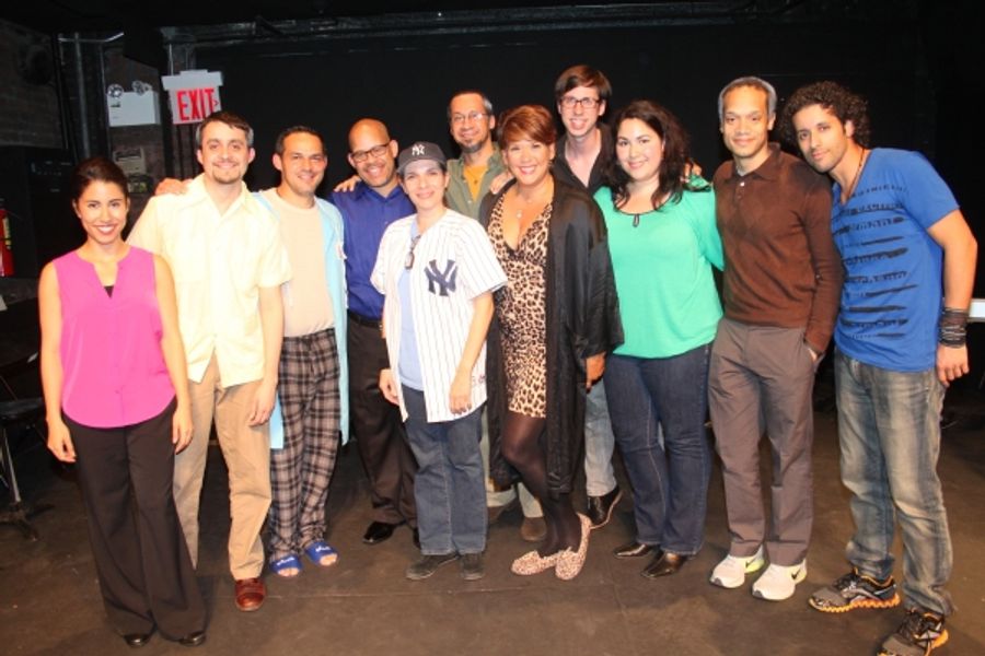 Photo Flash: Inside Salgado Productions' VALENCIA Reading Image