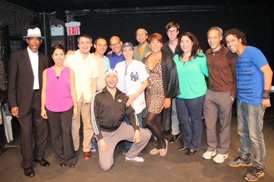 Photo Flash: Inside Salgado Productions' VALENCIA Reading Image