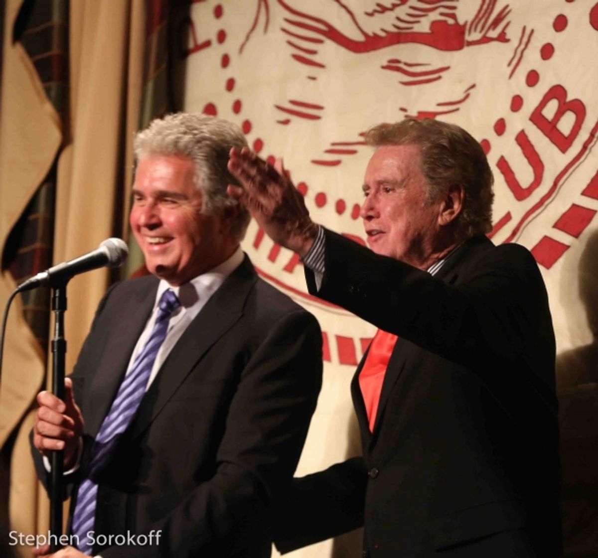 STEVE TYRELL & REGIS PHILBIN at 