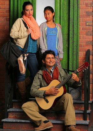 ricia Marciel as Paula; Stephanie Zaharis as Lucy and Pedro Haro as Elliot Photo
