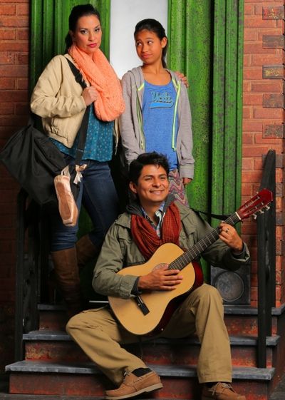 ricia Marciel as Paula; Stephanie Zaharis as Lucy and Pedro Haro as Elliot Photo