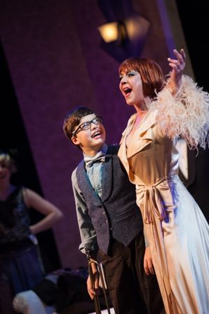 Andrea McArdle with JD Triolo @ BroadwayWorld Andrea McArdle with JD Triolo Photo