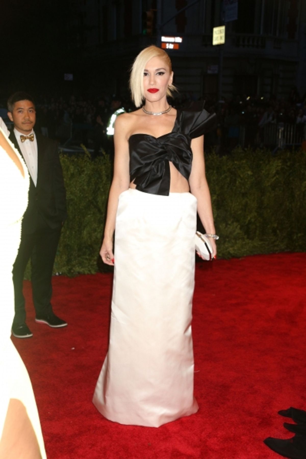Mandatory Credit: Photo by Erik Pendzich / Rex USA (1290862at)Gwen StefaniCostume Institute Gala Benefit celebrating the Punk: Chaos To Couture exhibition, Metropolitan Museum of Art, New York, America - 06 May 2013WEARING MAISON MARTIN MARGIELA at 