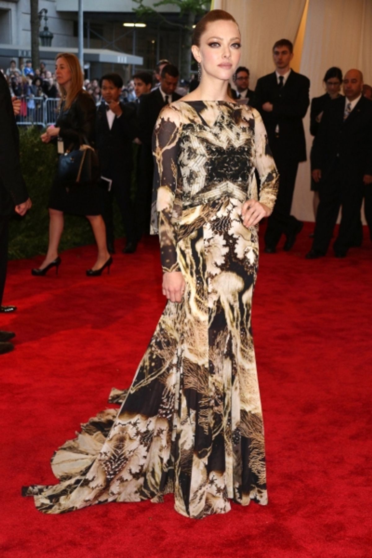 Mandatory Credit: Photo by Erik Pendzich / Rex USA (1290862cr)Amanda SeyfriedCostume Institute Gala Benefit celebrating the Punk: Chaos To Couture exhibition, Metropolitan Museum of Art, New York, America - 06 May 2013WEARING GIVENCHY at Met Gala Best Dressed