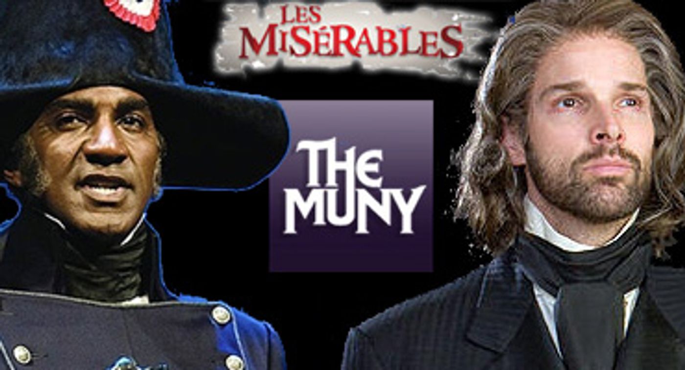 BWW Exclusive: Hugh Panaro and Norm Lewis to Star in LES MISERABLES at the Muny July 15 - 21; Highly Anticipated Cast Announced!  Image