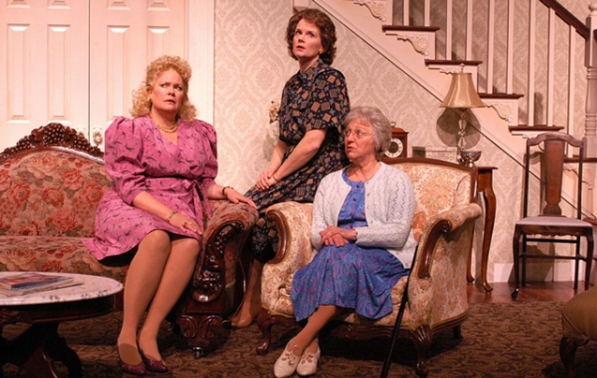 Sharon Kay White, Rachel Fowler and Anne Oberbroeckling  at 