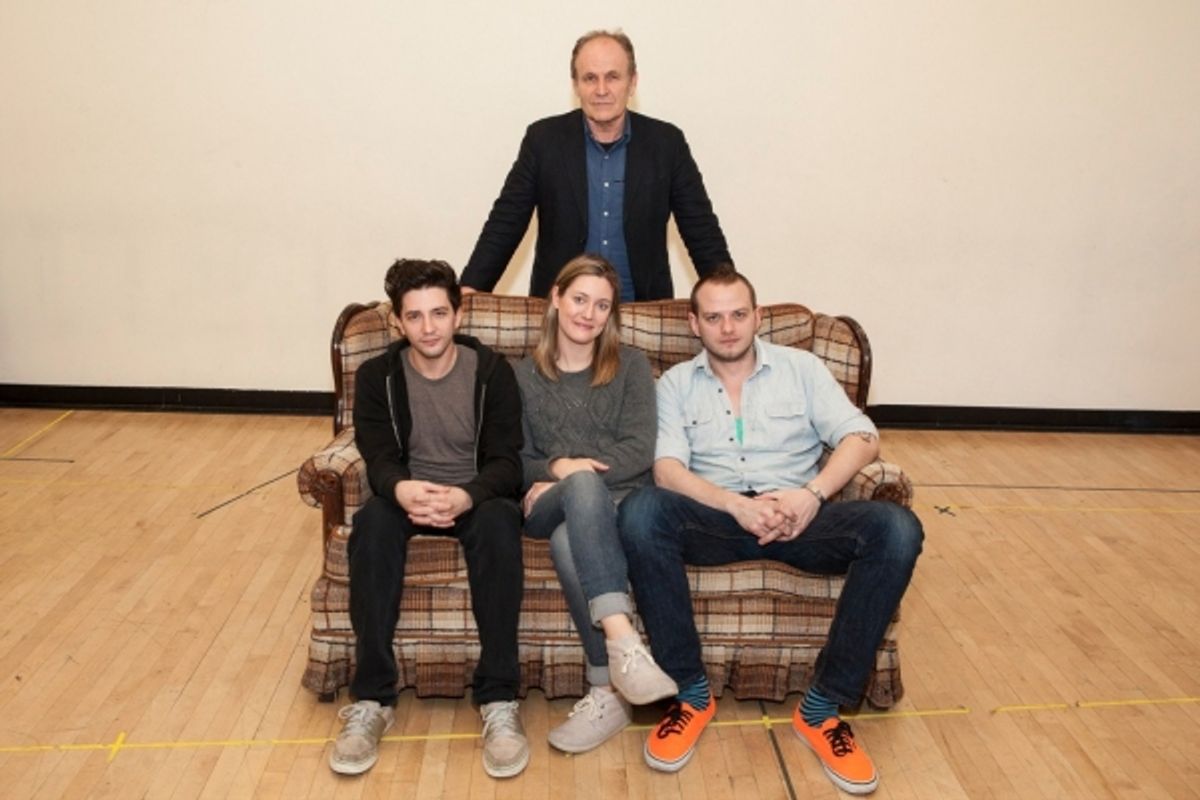Ned Van Zandt, Luke Robertson, Zoe Perry and John Magaro at 