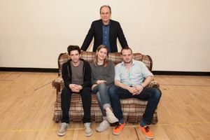 Ned Van Zandt, Luke Robertson, Zoe Perry and John Magaro @ BroadwayWorld Ned Van Zandt, Luke Robertson, Zoe Perry and John Magaro Photo