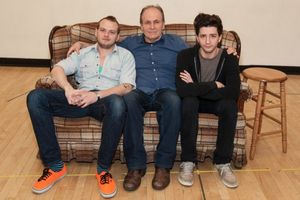 Luke Robertson, Ned Van Zandt and John Magaro @ BroadwayWorld Luke Robertson, Ned Van Zandt and John Magaro Photo