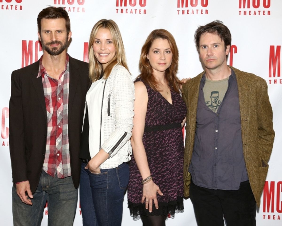 Fred Weller, Leslie Bibb, Jenna Fischer & Josh Hamilton at 