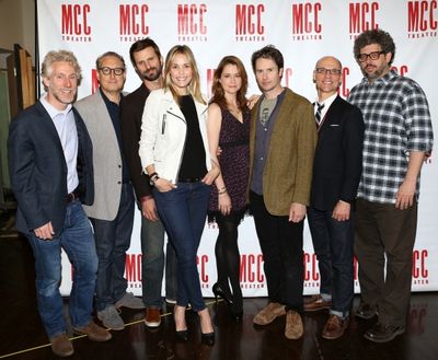 Blake West, Bernard Telsey, Fred Weller, Leslie Bibb, Jenna Fischer, Josh Hamilton, W Photo