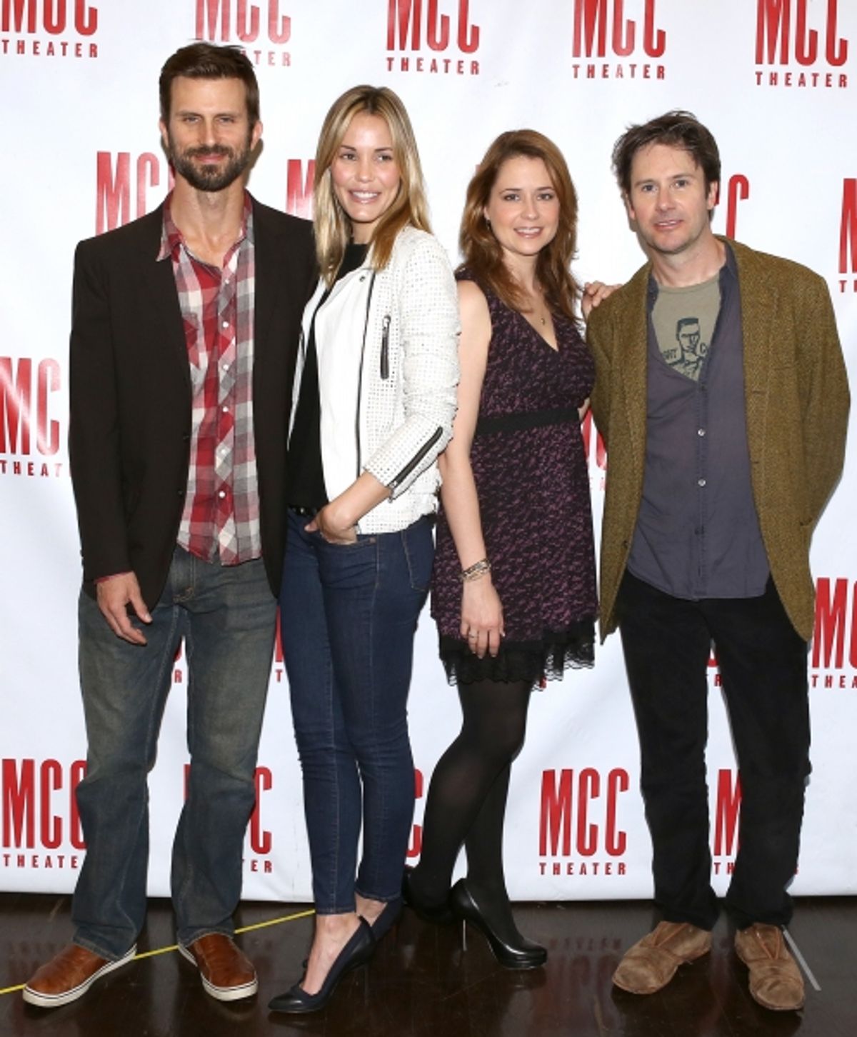 Fred Weller, Leslie Bibb, Jenna Fischer & Josh Hamilton at 