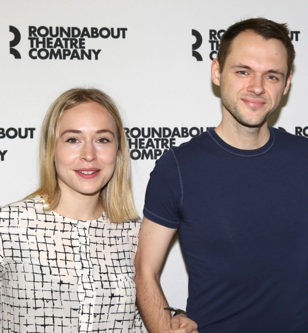 Sarah Goldberg, Christopher Denham  at 