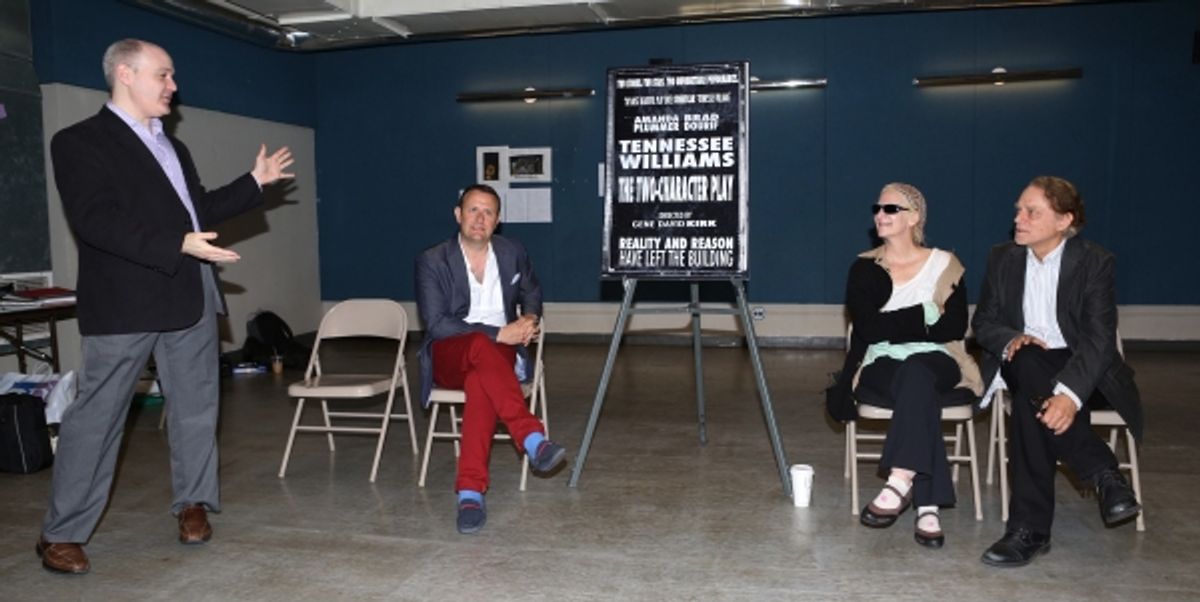 Producer Robert Driemeyer, Director Gene David Kirk, Amanda Plummer, Brad Dourif  at 