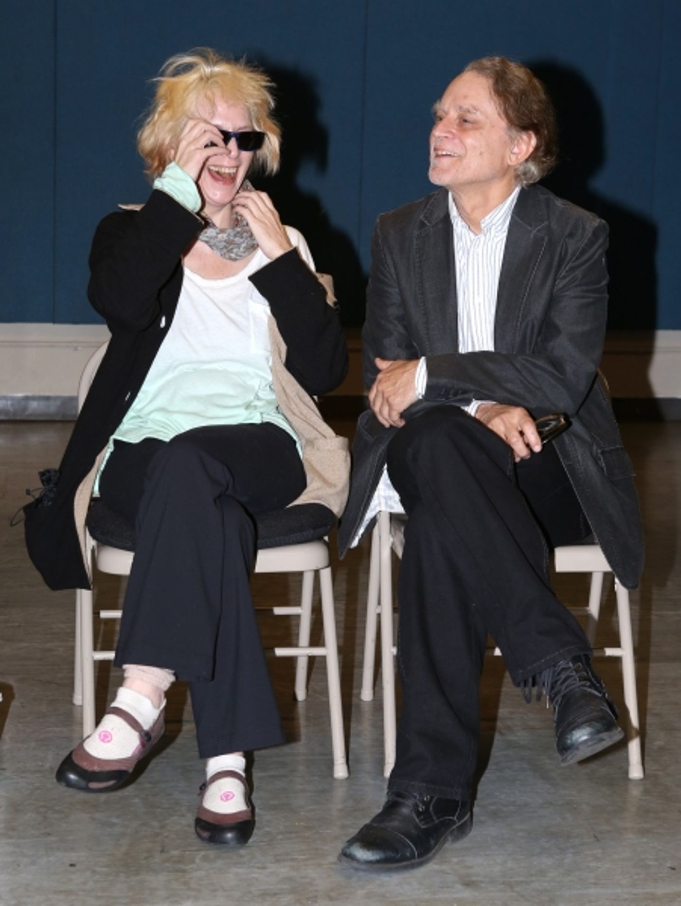 Photo Coverage: Amanda Plummer & THE TWO CHARACTER PLAY Cast Meet the Press  Image