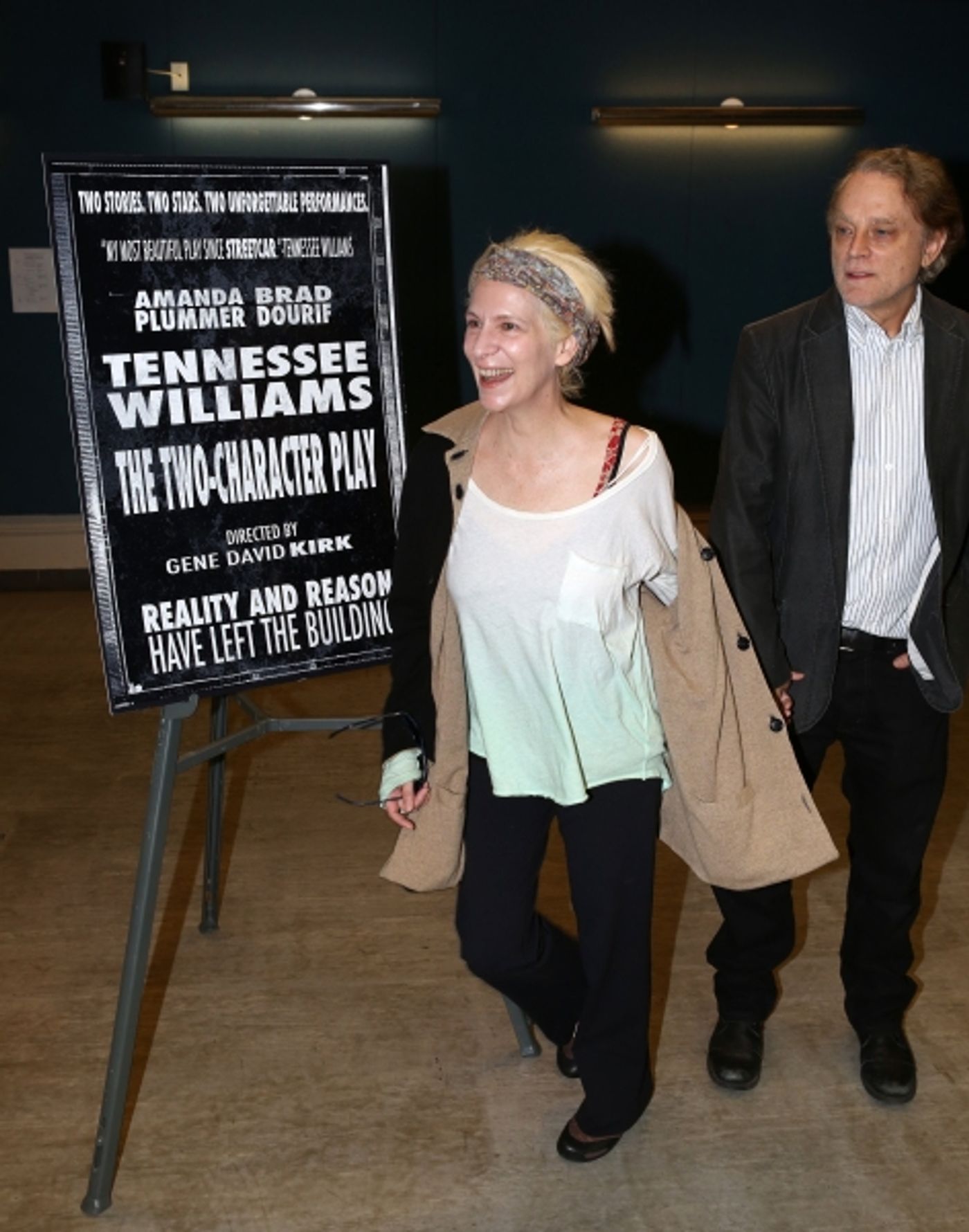 Photo Coverage: Amanda Plummer & THE TWO CHARACTER PLAY Cast Meet the Press  Image