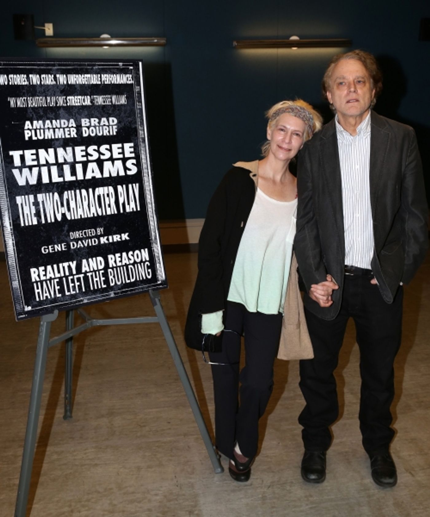Photo Coverage: Amanda Plummer & THE TWO CHARACTER PLAY Cast Meet the Press  Image
