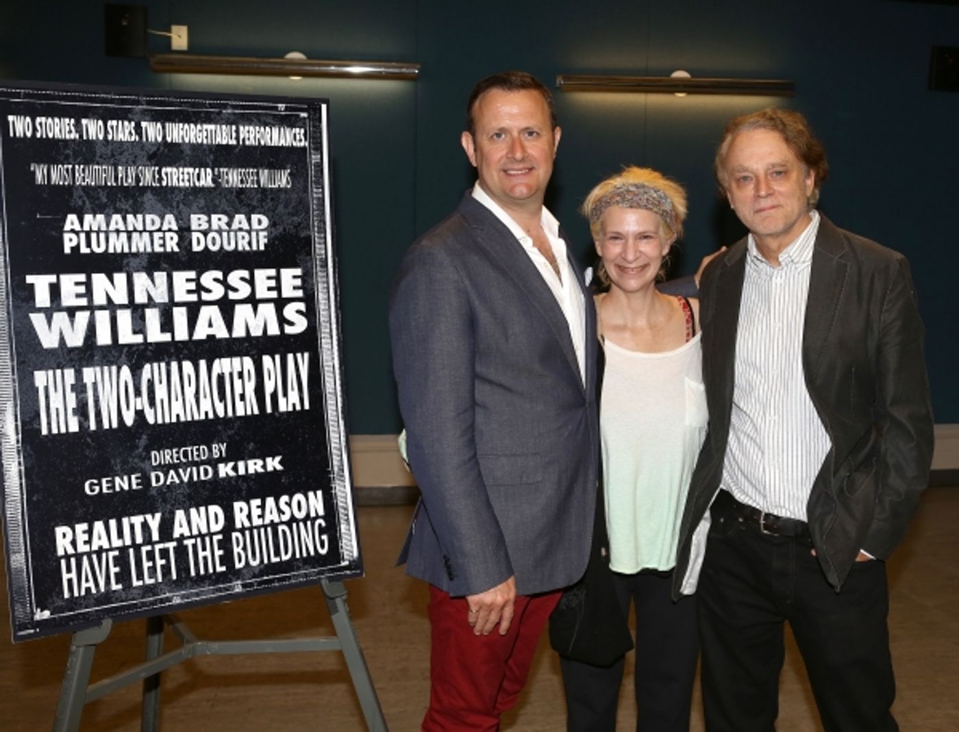 Photo Coverage: Amanda Plummer & THE TWO CHARACTER PLAY Cast Meet the Press  Image