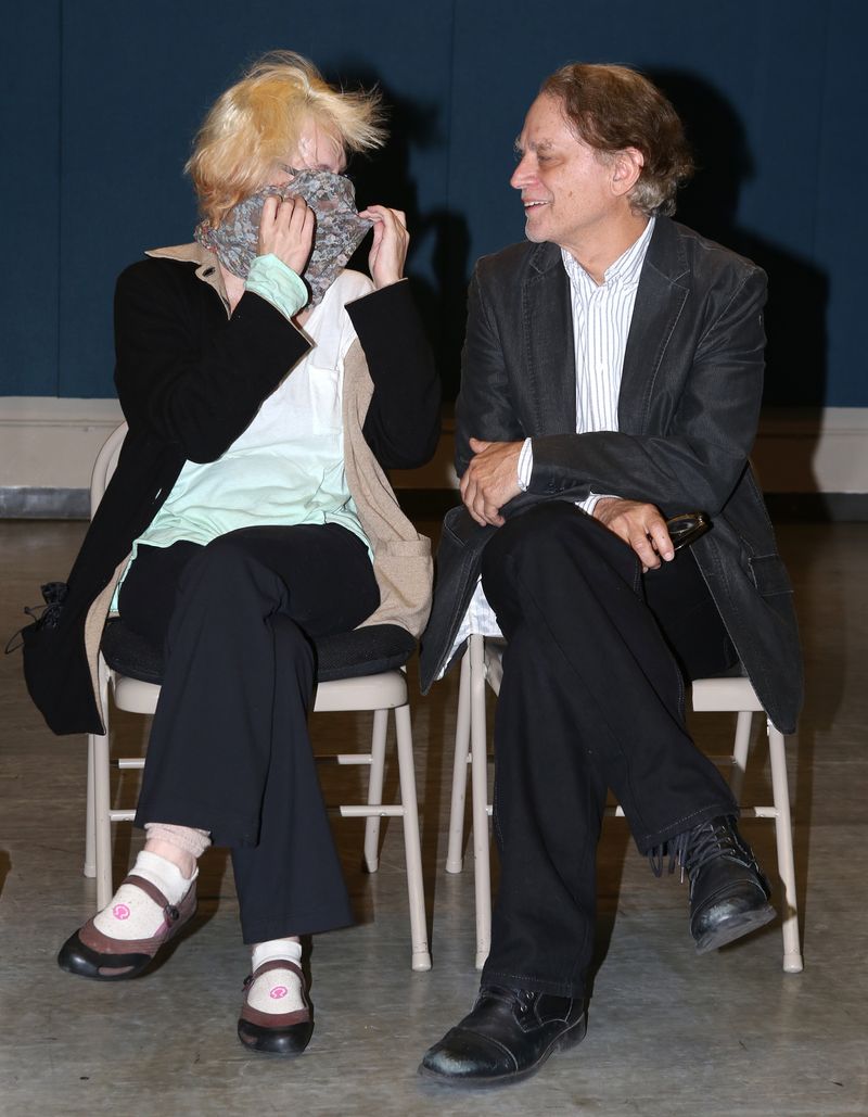 Photo Coverage: Amanda Plummer & THE TWO CHARACTER PLAY Cast Meet the Press — photo 13 of 64
