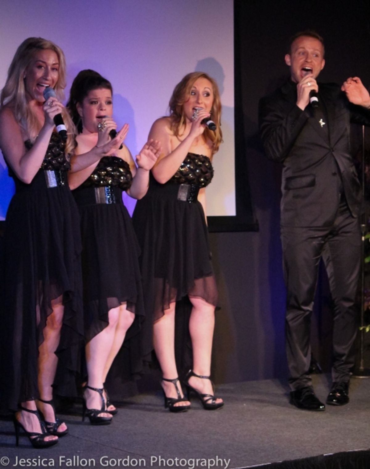 Kelly King, Marisa Rosen, Alexa Green, and Marty Thomas at 