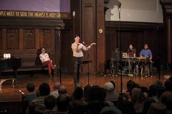 Charlie Alterman teaching the Audience Photo
