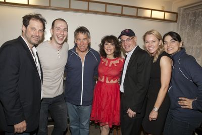 Kurt Deutsch, Charlie Alterman, Stephen Schwartz, Andrea Martin, Howard Kagan, Janet  Photo