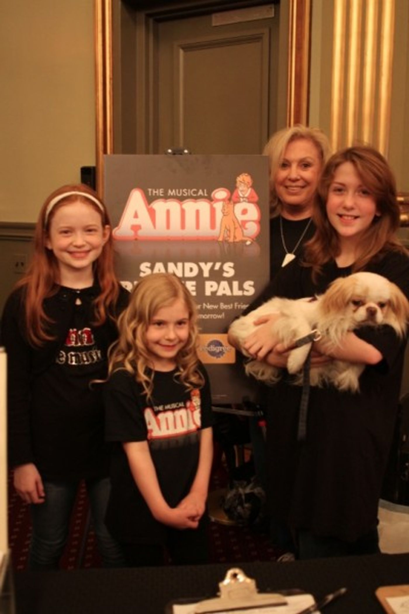 Photo Flash: ANNIE Celebrates the Launch of Sandy's Rescue Pals  Image