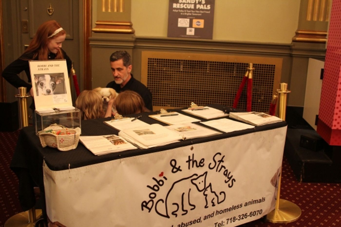 Photo Flash: ANNIE Celebrates the Launch of Sandy's Rescue Pals  Image