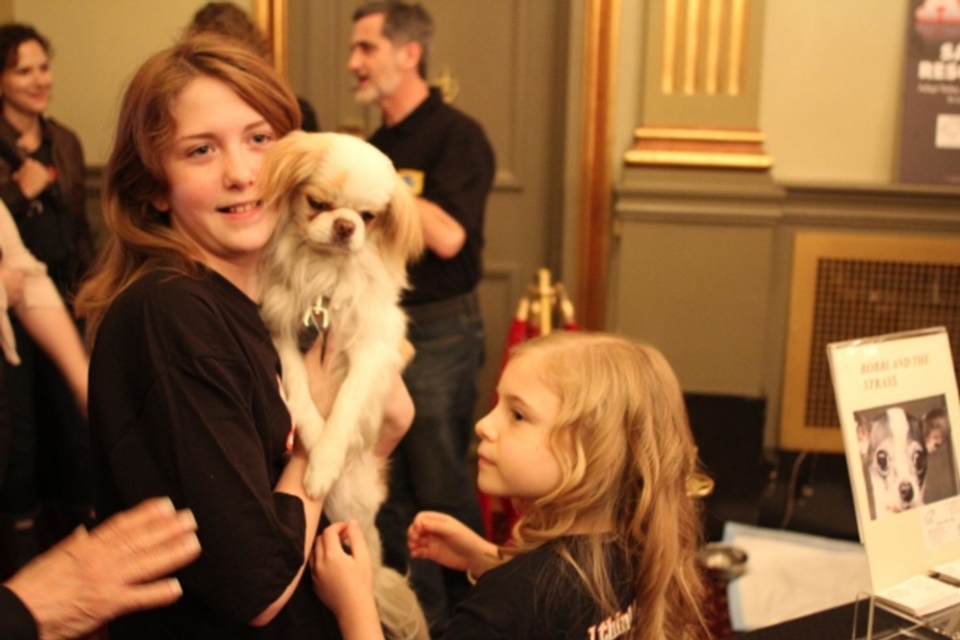 Photo Flash: ANNIE Celebrates the Launch of Sandy's Rescue Pals  Image