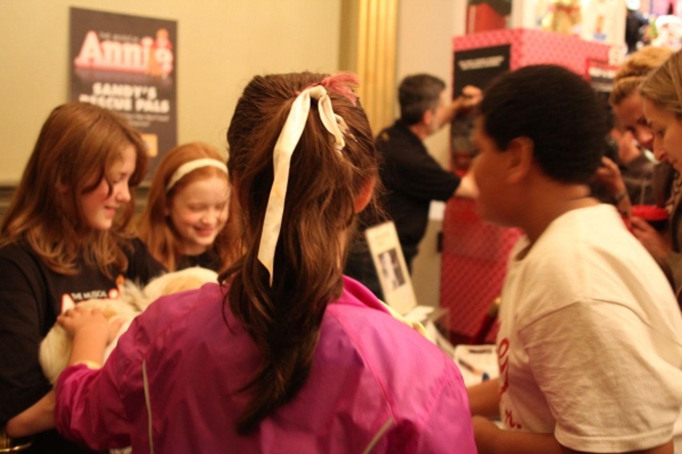 Photo Flash: ANNIE Celebrates the Launch of Sandy's Rescue Pals  Image