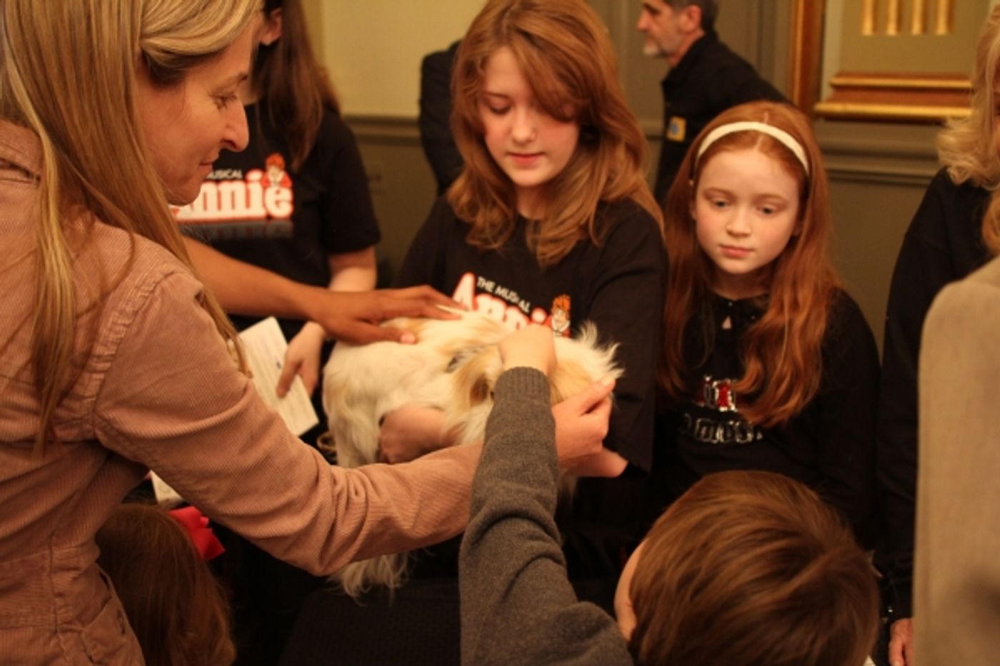 Photo Flash: ANNIE Celebrates the Launch of Sandy's Rescue Pals  Image