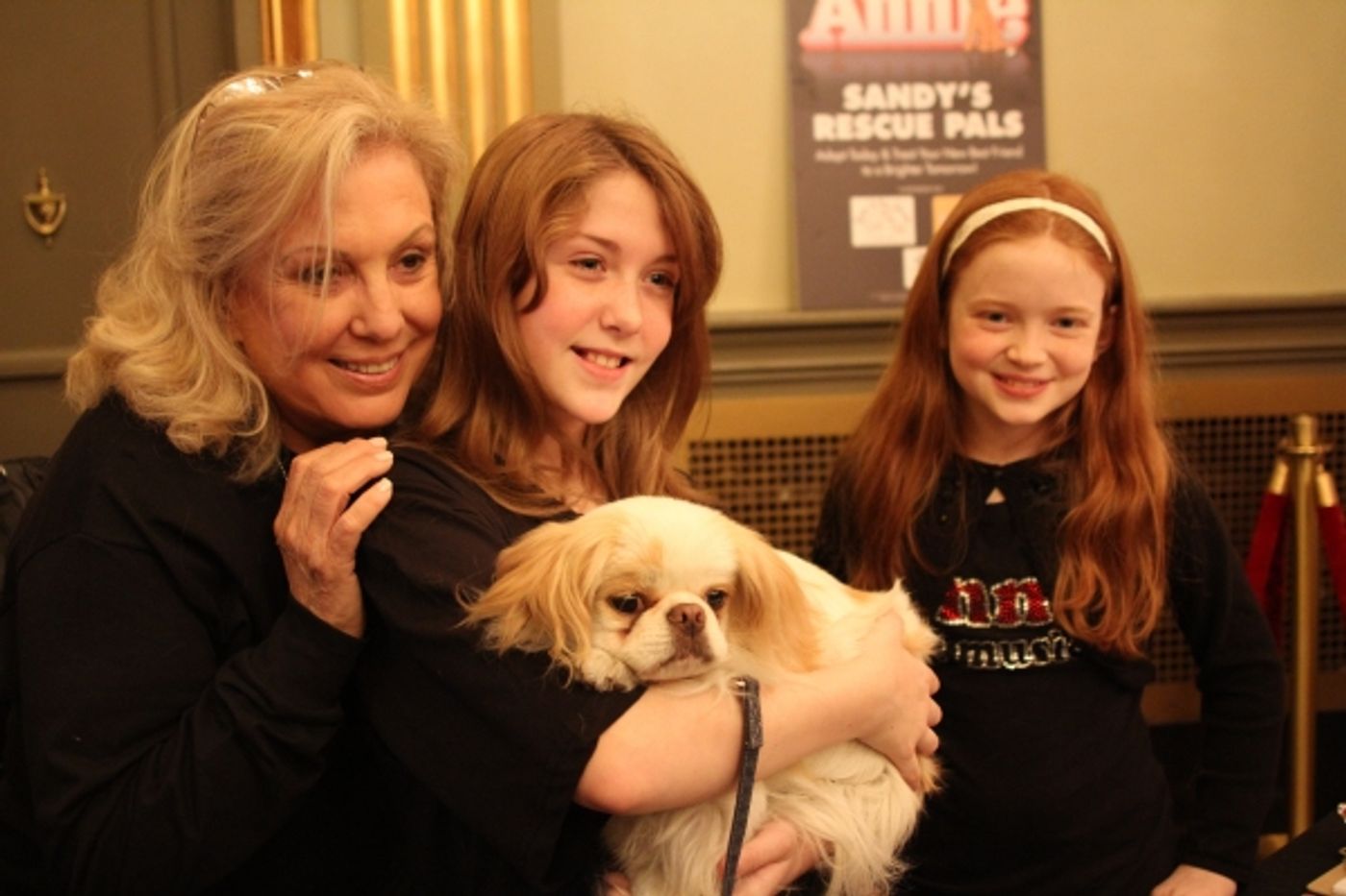 Photo Flash: ANNIE Celebrates the Launch of Sandy's Rescue Pals  Image