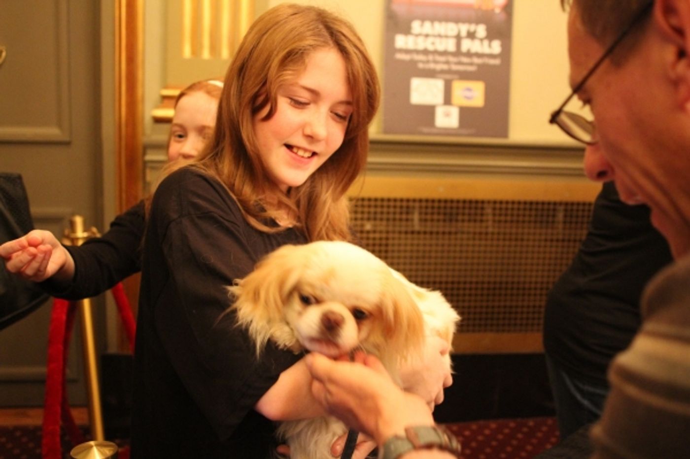 Photo Flash: ANNIE Celebrates the Launch of Sandy's Rescue Pals  Image