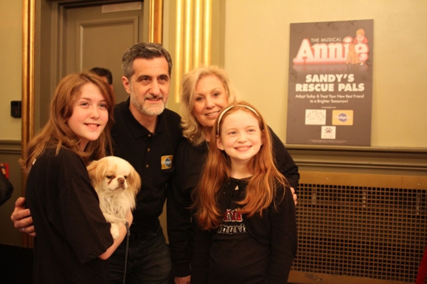 Photo Flash: ANNIE Celebrates the Launch of Sandy's Rescue Pals  Image