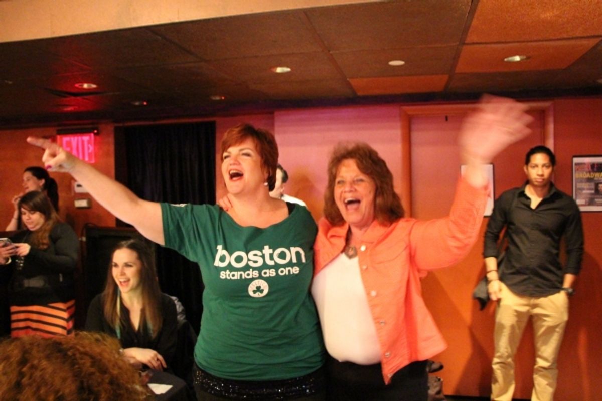 Mary Callahan and Janice DeAngelis (photo by: Arjana Andris) at 