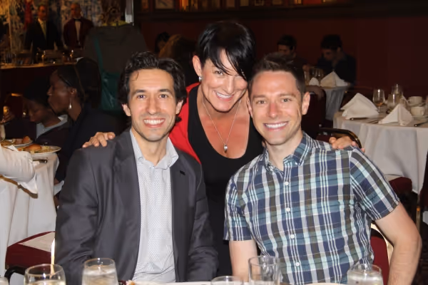 Josh Rodhes, Tara Young and Tim Federle Photo