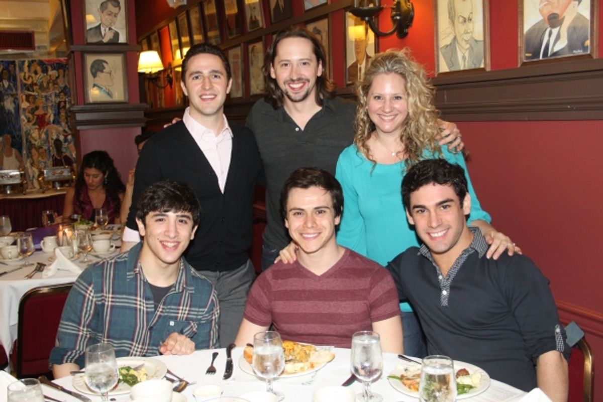 Russell Fischer, J. Michael Zygo, Jillian Zygo, Jess LeProtto, Tommy Martinez and Tommy Bracco at 