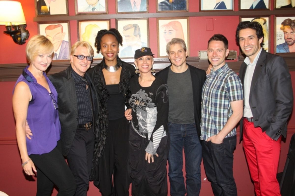 Caitilin Carter, Chet Walker, Francesca Harper, Mercedes Ellington, Alex Sanchez, Tim Federle and Josh Rhodes at 